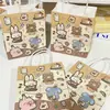 Bolsa de Regalo de Primavera Transfronteriza, Bolsa de Regalo de Tarjeta Blanca, Bolsa de Compras Grande con Asa para Empaque de Regalos, Bolsa de Hombro Engrosada