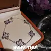Ponto de Joia Diamante Vajra Pilão Flor Cruzada de Diamante Rosa Pulseira Contas Rosas Cabaça a Laser Sorriso Conjunto de Colar