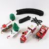 Fornecimento transfronteiriço de brinquedo de carro elétrico para meninos trem elétrico de trilho brinquedo trem de Natal elétrico infantil comércio exterior novo