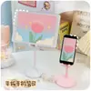 Suporte Preguiçoso de Celular Coelho para Meninas Mesa Desenho Animado Fofo Suporte Doméstico Ajustável Levanta para Relaxar as Mãos