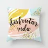 Suministro directo de fábrica flores y plantas naturales frescas funda de almohada decorativa funda para respaldo de asiento de coche respaldo de estudio cojín de respaldo una variedad opcional