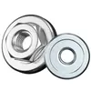 100 Accesorios para Amoladora Angular Acero Inoxidable Placa de Presión Hexagonal Accesorios para Amoladora de Mano Máquina Pulidora Completa Tuercas y Tornillos Superiores e Inferiores