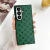 De Aspecto Elegante y Moderno, Adecuado para Funda de Teléfono Móvil Samsung Zfold4, Anticaídas Plegable Izquierdo y Derecho Zfold6 Estilo Británico Estilo Fresco