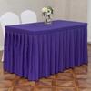 Mantel rectangular para reuniones, para firmar, con borde para actividades de oficina, mantel largo para mesa de comedor de hotel