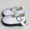 6 zapatos BJD zapatos para muñeca de 30cm zapatos planos cuero brillante 4.7cm x 2.5cm zapatos casuales