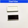 Etiquetas magnéticas, cartões de material, cartões de identificação para quadro branco, placas de identificação para armazém, placas de zoneamento, crachás, etiquetas magnéticas para armário de arquivos