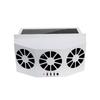Ventilador de Escape Solar para Coche Radiador de Verano para Ventana de Coche Ventilador de Refrigeración por Circulación Ventilador de Escape para Coche
