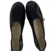 ¡Versión de piel de cordero! Zapatos Planos para Mujer 2025 Nueva Moda Versátiles Punta Redonda Moño Slip-On Zapatos Planos Zapatos de Ballet