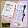 Prato de Bolo de Aniversário Prato de Papel Descartável Faca e Garfo Conjunto Prato de Jantar Espesso de Alta Qualidade Assadeira Saco de Papel Utensílios de Mesa