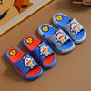 Chinelos Infantis Verão Super Macios Astronauta Sola Grossa Meninos e Meninas Uso Externo Sola Macia Antiderrapante Desenho Animado Chinelos de Casa Desodorantes