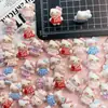 Lindos Accesorios de Arte para Uñas de Dibujos Animados de Animalitos para Niños, Uñas Portátiles, Pinzas para el Cabello, Aretes, Accesorios de Árbol para Dedos Hechos a Mano para DIY