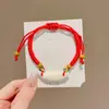 Pulsera con Colgante de Zongzi para Niños DIY Ajustable Festival del Bote del Dragón Cuerda Colorida 2026 Nueva Pulsera del Festival del Bote del Dragón Venta al por Mayor para Puestos de Mercado
