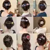 Pinza de Pato de Gama Alta, Pinza de Garra Grande para la Parte Posterior de la Cabeza, Pasador Exquisito para Cabello Grueso, Pinza de Pelo con Lazo, Pasador