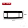 Adecuado para 13-18 Subaru Forester Botón de Modo Deportivo Pegatina Negro Piano Negro Brillante Modificación Interior de Coche