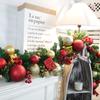Enredaderas Decorativas Navideñas para Puertas, Paredes, Escaleras y Decoraciones de Ventanas de Hotel