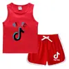 Conjunto de Chaleco y Shorts de Verano para Niños 2026 Estilo Coreano Casual Camiseta Interior Absorbente de Sudor de Color Caramelo sin Mangas para Bebés y Niños