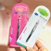 M77 Cartão de Papel Pinça para Sobrancelha Pinça de Cartão Depilador Ferramenta de Beleza Pinça para Barba Gadget de Beleza Feminino Presentes