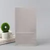 70g Papel Kraft snacks color caramelo galleta pastel artículos de regalo de Navidad sin portátil bolsa para llevar a domicilio Macarrón