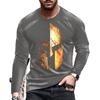 2022 Nueva Camiseta Clásica de Camuflaje de Manga Larga para Hombre Primavera a