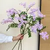 Cachos Realistas de Flores Artificiais de Espinheiro-Alvar com um Toque de Luxo de Alta Qualidade para Cenários de Pousada ao Ar Livre e Decoração de Sala de Estar