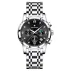 LIGE/Nuevo Reloj de Pulsera de Cuarzo de Moda para Negocios con Esfera Grande para Hombre Multifuncional Luminoso Impermeable