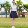 Traje de Uniforme para Estudiante de Preparatoria, Estilo Universitario Uniforme de Clase para Foto de Graduación de Estudiante de Secundaria, Ropa para Ceremonia de Apertura de Reunión Deportiva de Verano Nuevo Estilo