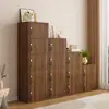 Gabinete Pequeño Cerrable Simple, Combinación de Gabinete de Rejilla, Gabinete de Almacenamiento, Librero Simple para Estudiantes, Estantería, Gabinete para Archivos