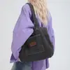 Bolsa Grande de Jeans Lavado Estilo Japonês Tendência Moda Versátil Casual Bolsa de Ombro Sacola de Compras Bolsa de Braço