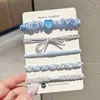 Goma Elástica Negra para el Cabello para Mujer, Alta Elasticidad, Accesorio para el Cabello Duradero, Diadema Elegante, Anillo de Goma para el Cabello