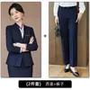 Traje de Trabalho para Escritório Outono/Inverno 2026 com Logo Bordado para Recepção de Hotel, Conjunto de Terno Masculino e Feminino