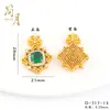 Acessórios DIY Banhados a Ouro Antigo que Preservam a Cor Pingente de Colar Corrente de Clavícula Pingente Estrela do Mar Cravejado com Diamantes Coração da Noite de São João
