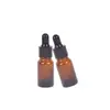 Gotero de 10 ml Aceite Esencial Embotellado Esencia Muestra Botella Vacía Botella Cosmética Botella con Gotero