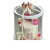 Caja Transparente Redonda para Pastel Hengyun Caja de Empaque para Repostería 4 pulgadas Doble Capa 6 pulgadas Una Sola Capa 8 pulgadas Tres Capas 10 pulgadas Cuatro Capas