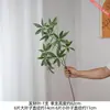Hojas Artificiales de Dinero Atractoras de Fortuna para Habitación Modelo, Casa de Huéspedes, Sala de Estar, Paisajismo, Plantas Verdes para Mesa de Sala de Té, Arreglo Floral y Decoración Suave para Tienda