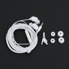 Fones de Ouvido para Monitoramento de Placa de Som 3m Microfone Universal para Transmissão ao Vivo Anchor Fones de Ouvido Universais Tipo Intra-Auricular com Fio 3,5mm