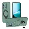 Adecuado para Redmi 15C Funda Protectora 360 Grados con Soporte de Anillo para Dedo Redmi 15C Anticaídas Funda de Teléfono Móvil TPU