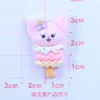 Brochetas para Pastel de Animales Accesorios de Resina Funda de Teléfono DIY Pegatinas para Taza de Agua Imanes para Refrigerador Dijes para Zuecos Accesorios de Decoración para Zapatos