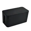 Caja de Almacenamiento de Cables para Regletas Artefacto de Organización de Cableado para Placas de Enchufe Hebilla Doble Cara Ps Tipo Cajón de Almacenamiento para Enchufes