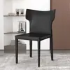 Sillas de comedor estilo italiano personalizadas para uso doméstico, sillas con respaldo para restaurante, suministro transfronterizo directo para sillas de recepción y sala de reuniones de hotel y restaurante, mesas y sillas de comedor