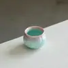 Tetera de Cerámica con Esmalte Cristalizado en Horno, Gaiwan, Juego de Té Kung Fu Flor de Hielo, Taza de Maestro, Taza de Degustación, Taza de Té, Posavasos, Taza de Café