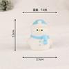 Novo Papai Noel Fofo Boneco de Neve Micro Paisagem DIY Decoração de Bonsai Enfeites de Neve Leão-marinho Enfeites de Natal