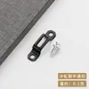 Conector Escondido Dois em Um de Aço Inoxidável, Semi-Atravessante e Totalmente-Atravessante, Fixadores Espessados para Móveis e Armários, Acessórios para Prateleiras