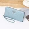 Cartera Nueva para Mujer Estilo Coreano Ins Cartera Larga para Mujer de Gran Capacidad con Cierre Cartera para Mujer a la Moda Clutch de Alta Gama