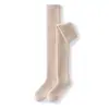 Nuevos calcetines largos 100% cachemira pura para otoño e invierno, calcetines cálidos y resistentes al frío hasta la rodilla, calcetines altos casuales, venta al por mayor transfronteriza