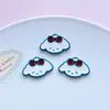 Piezas de Accesorios DIY de Cachorro de Dibujos Animados de Acrílico para Zuecos, Pinzas para el Cabello y Materiales Decorativos