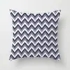 Suministro directo de fábrica funda de almohada para el hogar con patrón geométrico creativo de terciopelo piel de melocotón funda para cojín de respaldo de coche funda para cojín de sofá