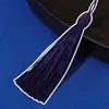 Borla de piña de 9 cm, marcapáginas para ropa, borla colgante pequeña, decoración de regalo de nudo chino, colgante, accesorio al por mayor