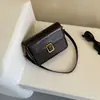 2026 Novo Modelo Bolsa de Mão Vintage para Comércio Exterior Estilo Coreano Bolsa de Ombro Moderna Minimalista Elegante Chique Transversal Pequena Quadrada