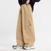 Calça masculina, coleção primavera e outono, novo estilo 2026, calça pantalona soltinha para crianças, moderna e casual para crianças mais velhas, coleção de outono, calça de perna curva