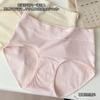 Ropa interior para mujer con cintura alta elástica, amigable con la piel, grado antibacteriano extendido, algodón puro para niñas, control de abdomen, cómodos calzones de cintura media